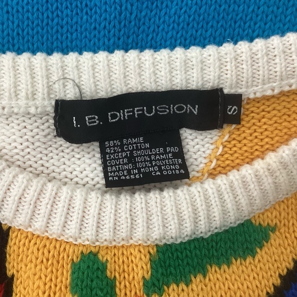Vintagee I.B. Diffusion Sweater Cafe Umbrella Beach Sm - Picture 5 of 6